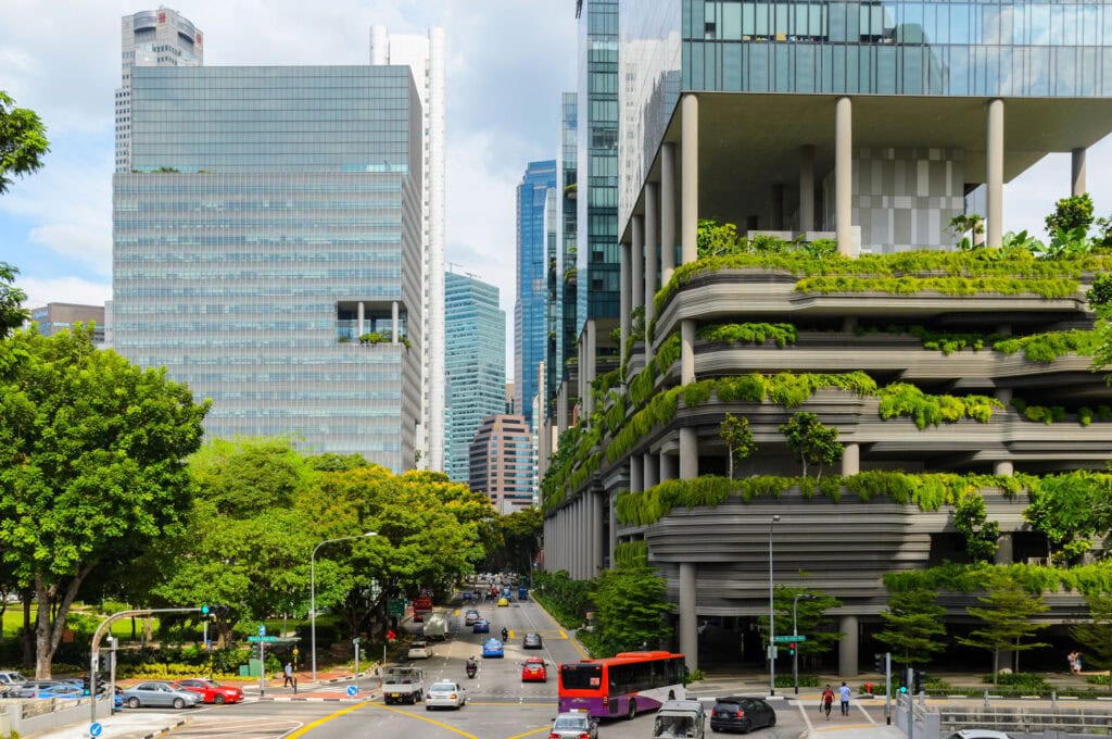 Green buildings in Singapore